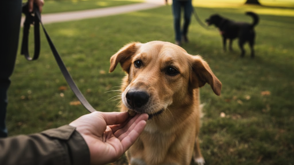 Äter din hund för att överleva mötet?